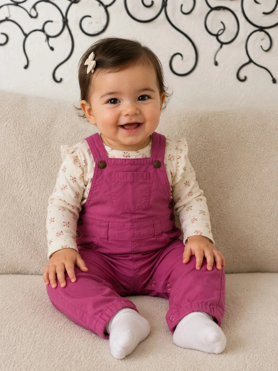 Fleece-Lined Overalls - Orchestra - Size 9 months – photo 10